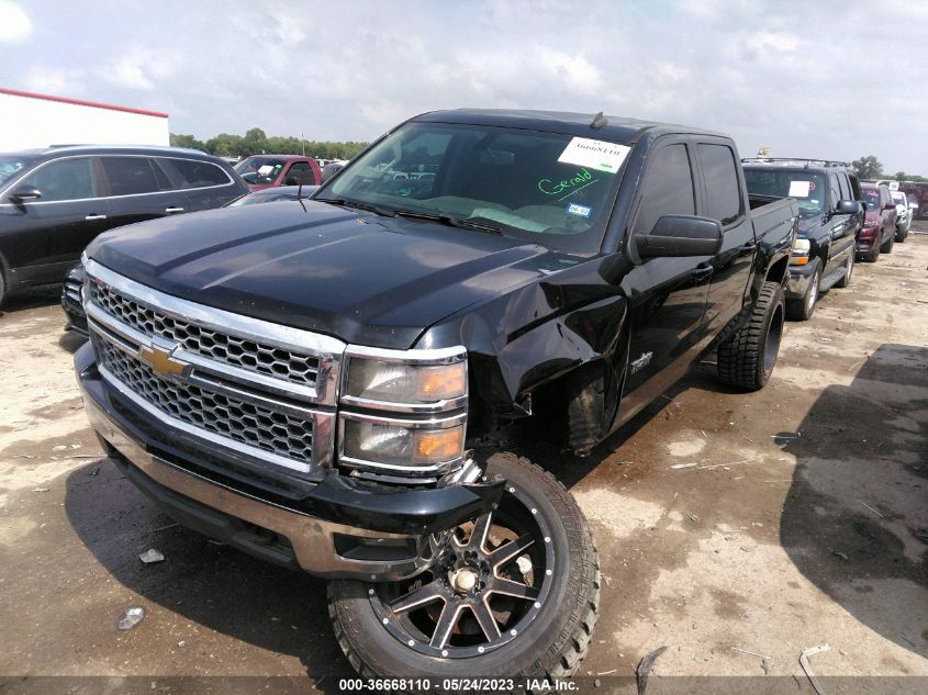 2014 CHEVROLET SILVERADO 1500 LT - 3GCUKREC9EG351527