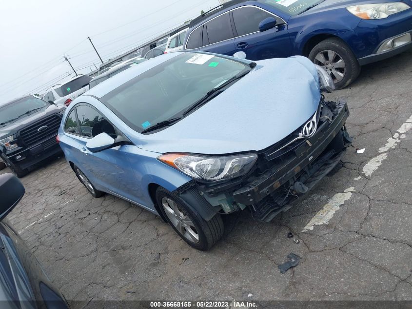 2013 HYUNDAI ELANTRA COUPE GS - KMHDH6AE3DU017182