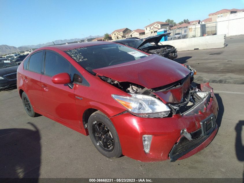 2013 TOYOTA PRIUS ONE/TWO/THREE/FOUR/FIVE - JTDKN3DU7D5702446