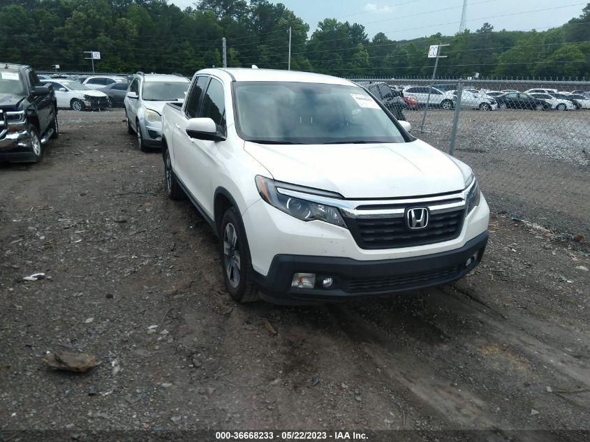 2017 HONDA RIDGELINE RTL - 5FPYK2F51HB002467