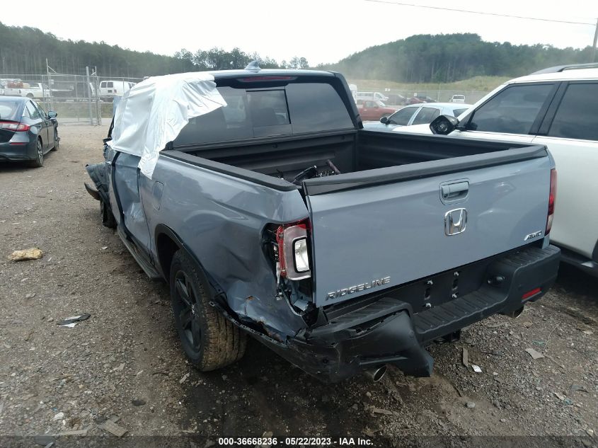 2023 HONDA RIDGELINE BLACK EDITION - 5FPYK3F82PB027893