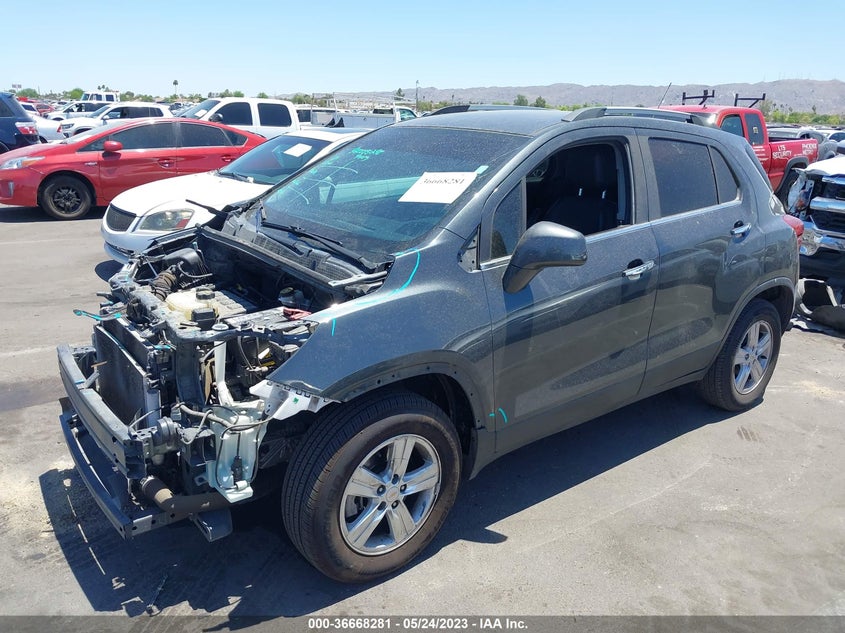 VIN KL7CJLSB1JB646161 2018 CHEVROLET TRAX LT