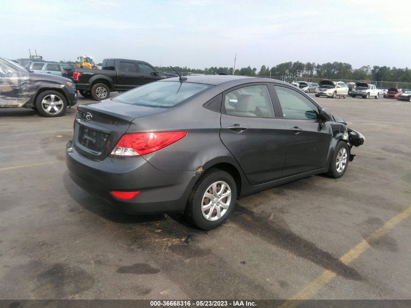 2013 HYUNDAI ACCENT GLS - KMHCT4AE5DU347601