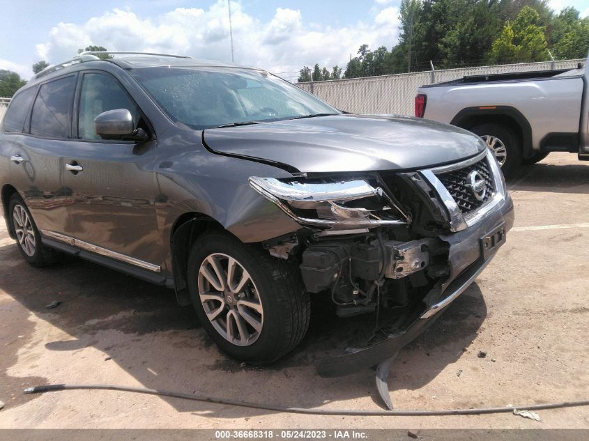 2015 NISSAN PATHFINDER SL - 5N1AR2MM8FC689954