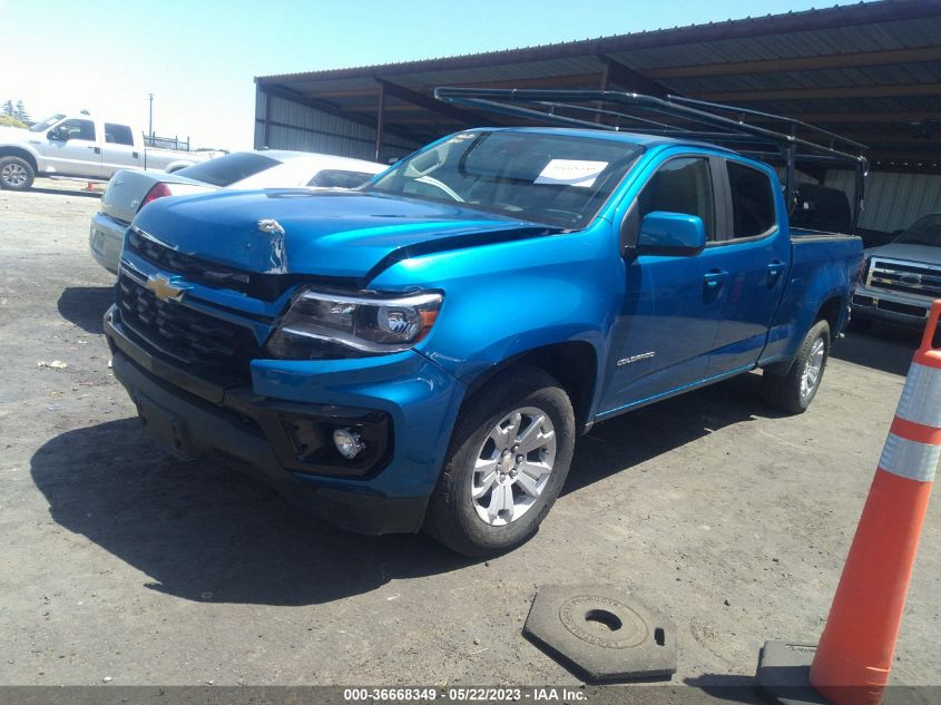 2021 CHEVROLET COLORADO 2WD LT - 1GCGSCEN4M1147629