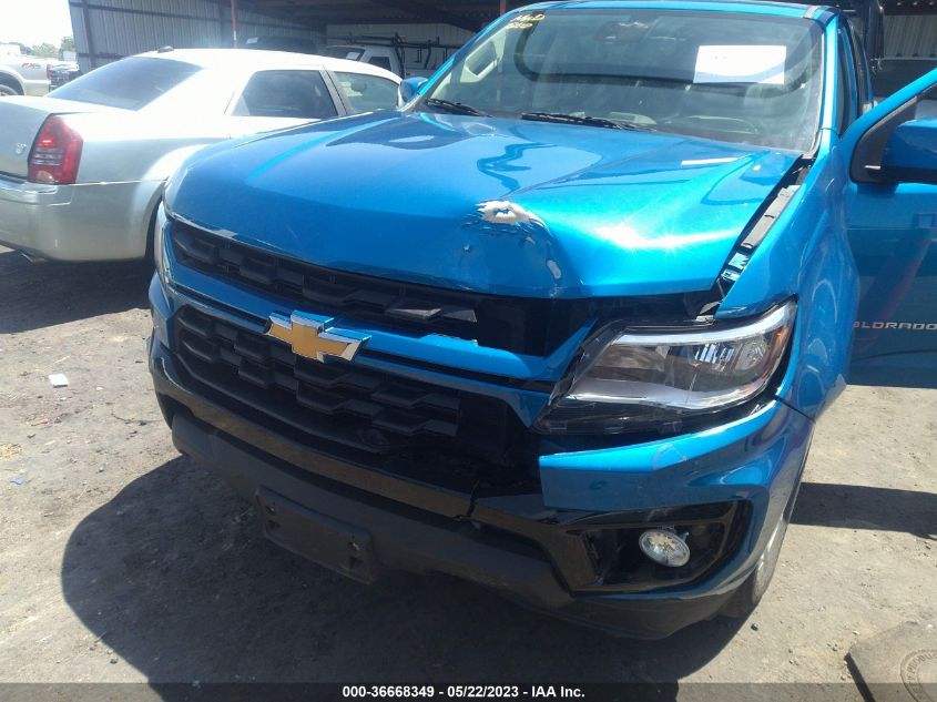 2021 CHEVROLET COLORADO 2WD LT - 1GCGSCEN4M1147629
