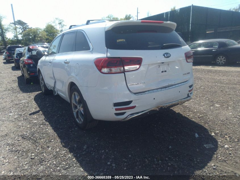 2016 KIA SORENTO SXL - 5XYPKDA10GG021927