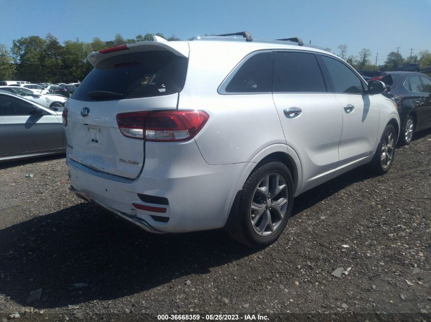 2016 KIA SORENTO SXL - 5XYPKDA10GG021927