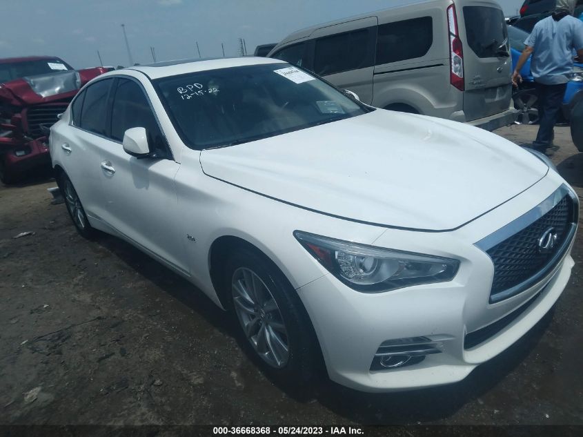 2017 INFINITI Q50 2.0T - JN1CV7AP3HM641623