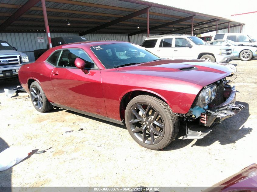 2022 DODGE CHALLENGER SXT - 2C3CDZAG1NH140633