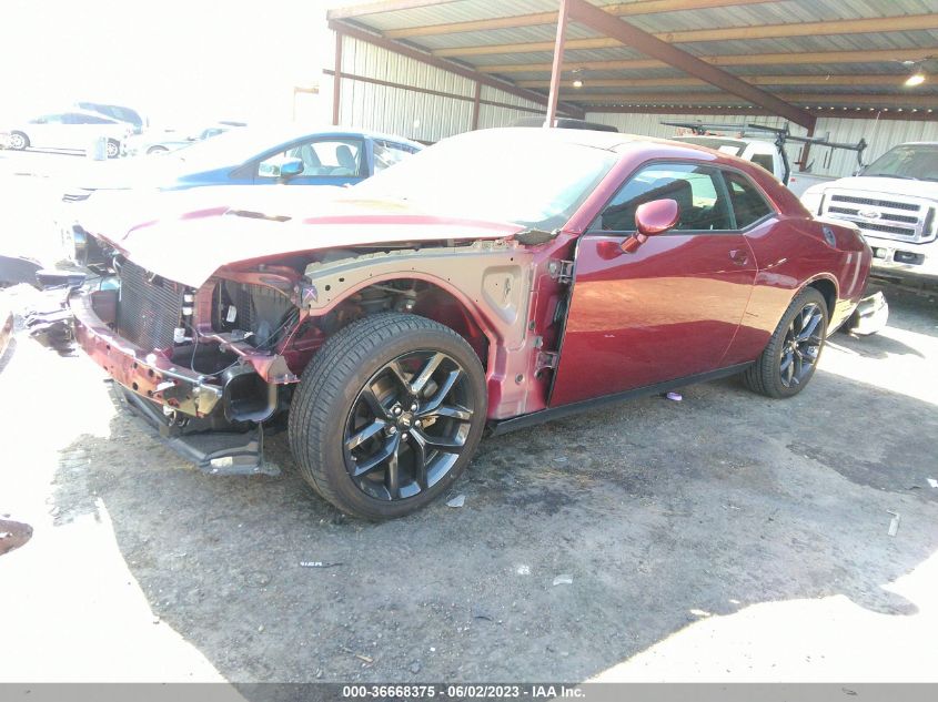 2022 DODGE CHALLENGER SXT - 2C3CDZAG1NH140633