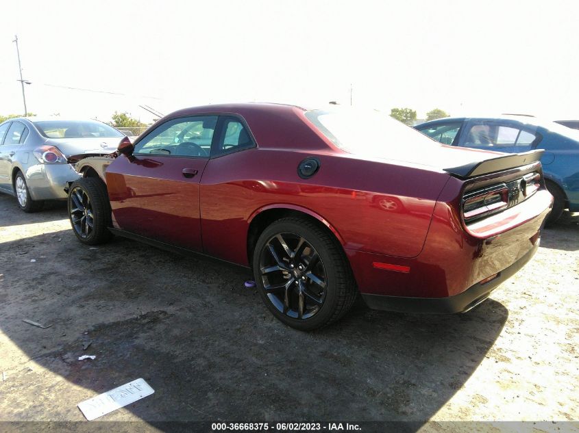 2022 DODGE CHALLENGER SXT - 2C3CDZAG1NH140633
