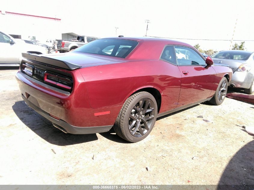 2022 DODGE CHALLENGER SXT - 2C3CDZAG1NH140633