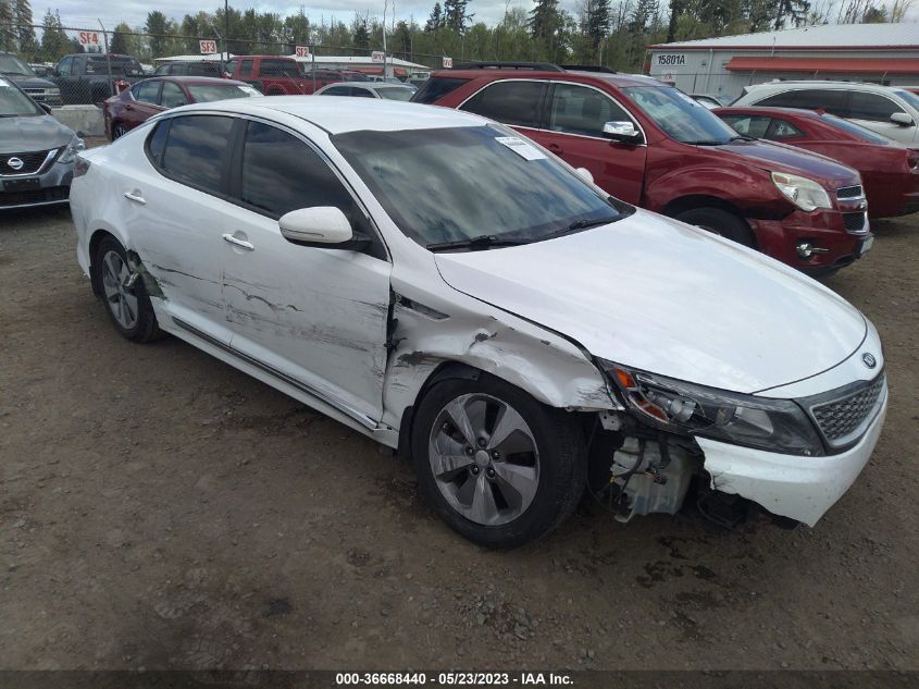 2015 KIA OPTIMA HYBRID EX - KNAGN4AD3F5083571