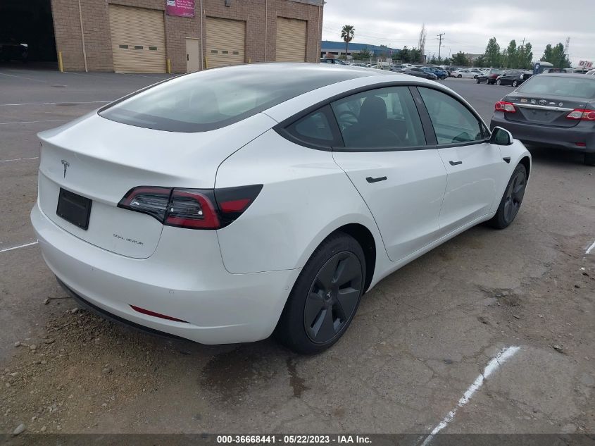 2022 TESLA MODEL 3 LONG RANGE - 5YJ3E1EBXNF138247