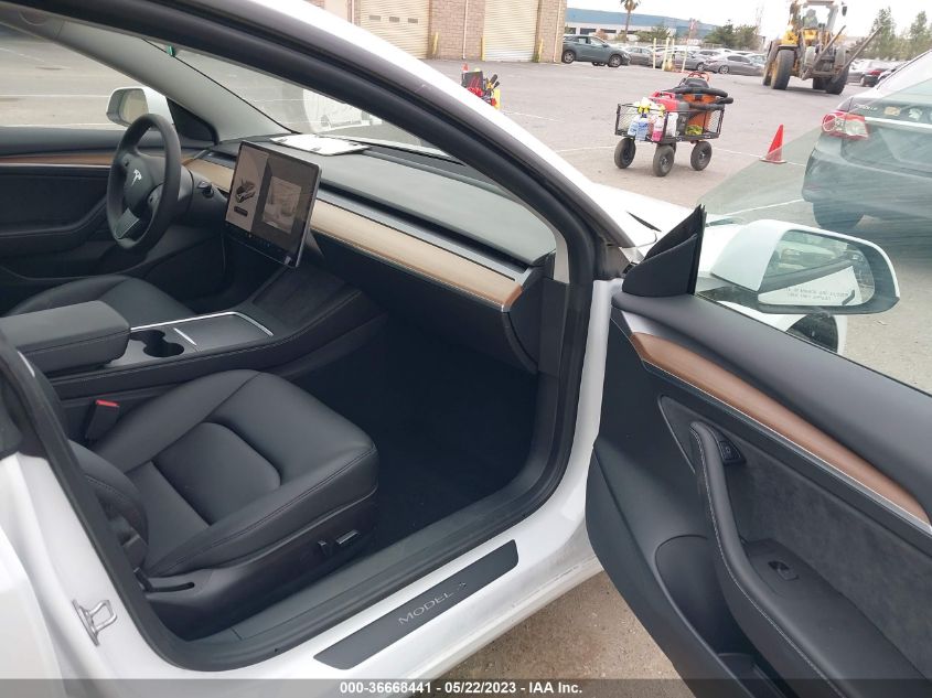 2022 TESLA MODEL 3 LONG RANGE - 5YJ3E1EBXNF138247