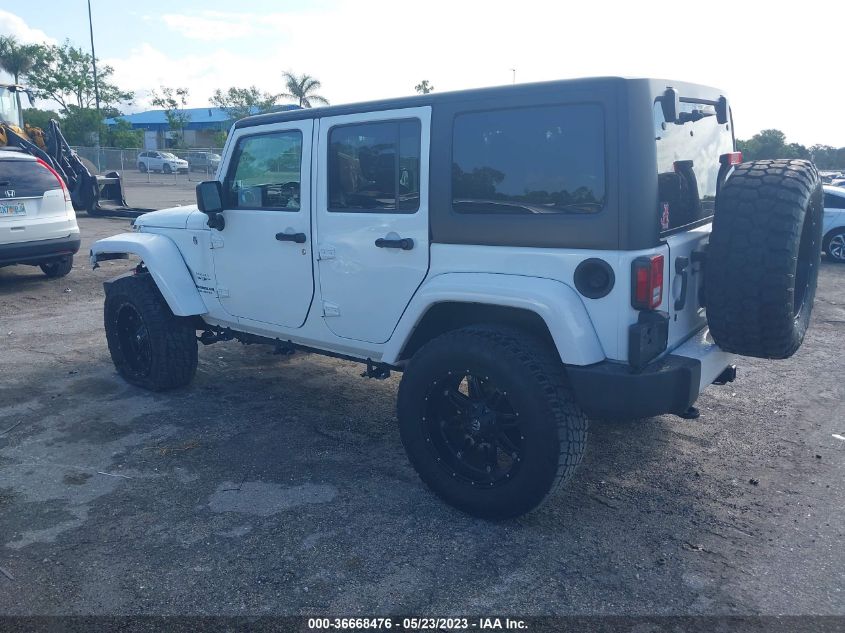 2016 JEEP WRANGLER UNLIMITED SAHARA - 1C4BJWEG0GL278629
