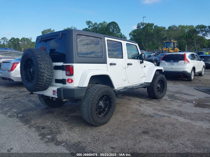 2016 JEEP WRANGLER UNLIMITED SAHARA - 1C4BJWEG0GL278629