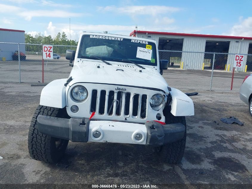 2016 JEEP WRANGLER UNLIMITED SAHARA - 1C4BJWEG0GL278629