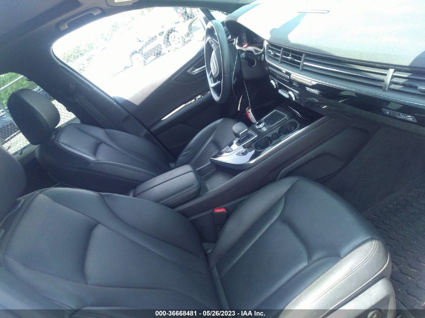 2019 AUDI Q7 PREMIUM PLUS - WA1LAAF72KD046634