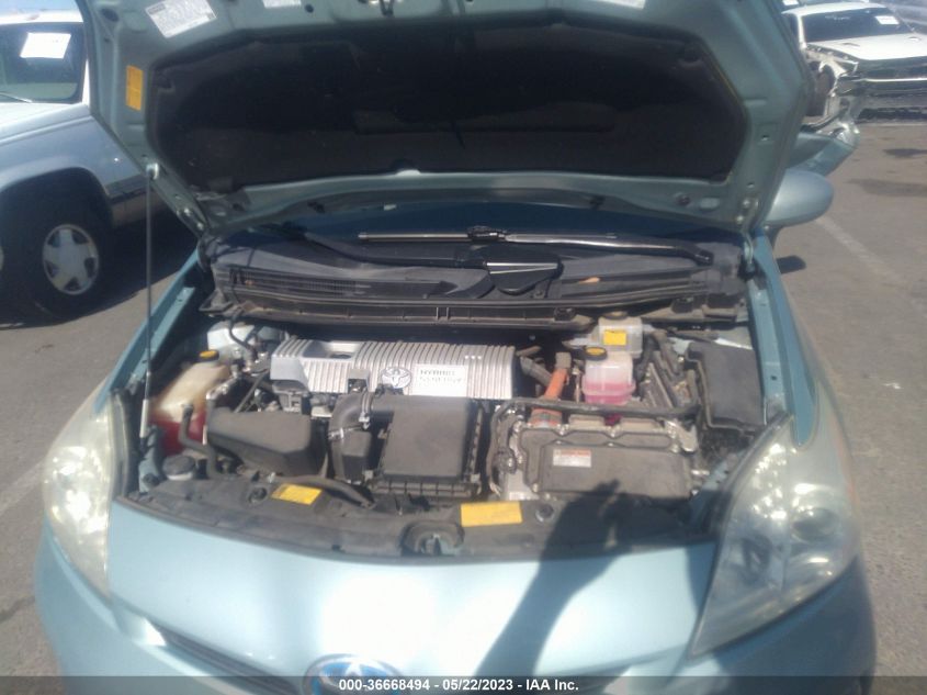2013 TOYOTA PRIUS ONE/TWO/THREE/FOUR/FIVE - JTDKN3DU7D1692279