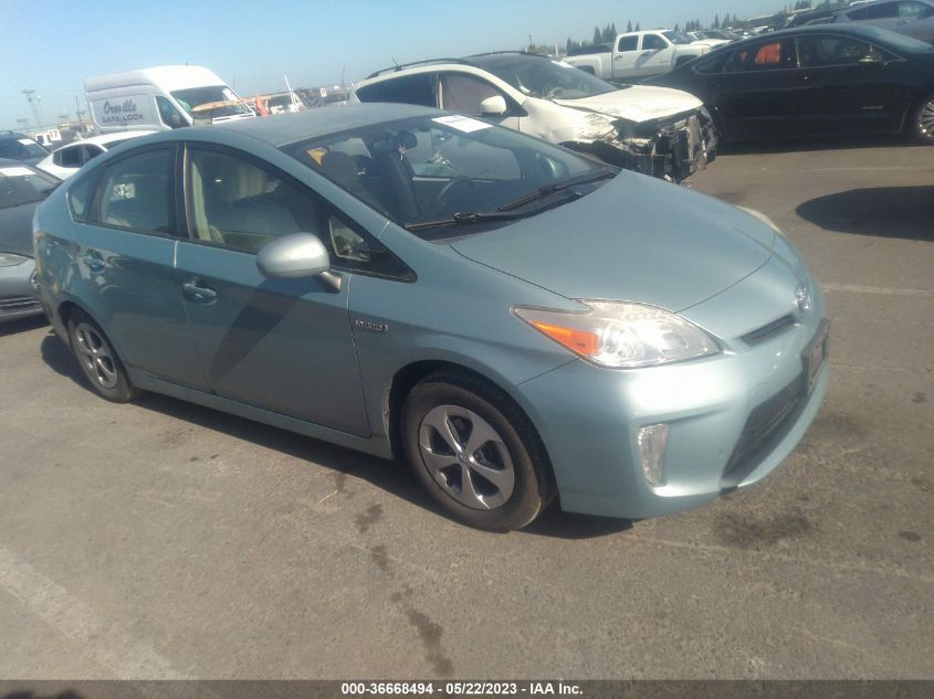 2013 TOYOTA PRIUS ONE/TWO/THREE/FOUR/FIVE - JTDKN3DU7D1692279