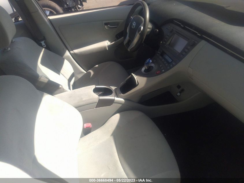 2013 TOYOTA PRIUS ONE/TWO/THREE/FOUR/FIVE - JTDKN3DU7D1692279