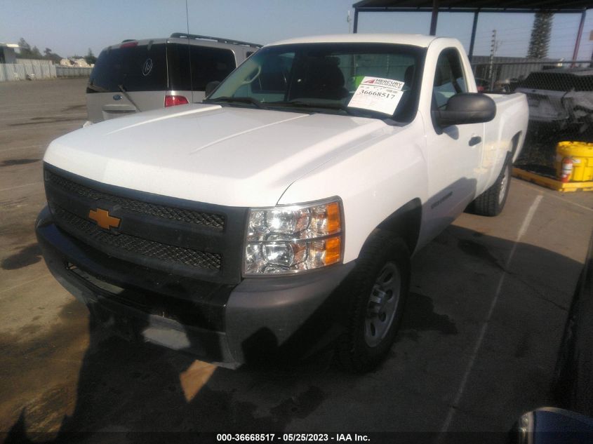 2013 CHEVROLET SILVERADO 1500 WORK TRUCK - 1GCNCPEXXDZ221568