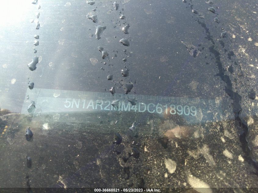 2013 NISSAN PATHFINDER S - 5N1AR2MM4DC618909