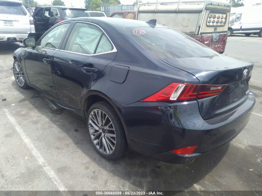 VIN JTHBF1D22F5052393 2015 LEXUS IS 250 no.3