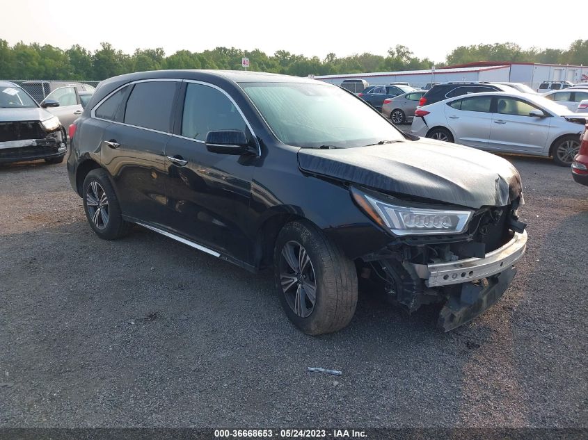 2017 ACURA MDX - 5FRYD4H31HB004017