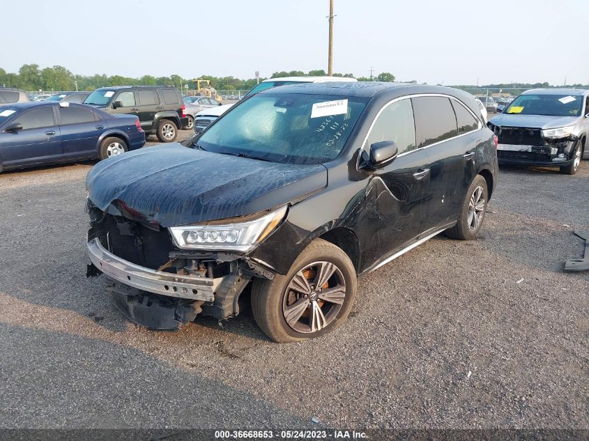 2017 ACURA MDX - 5FRYD4H31HB004017