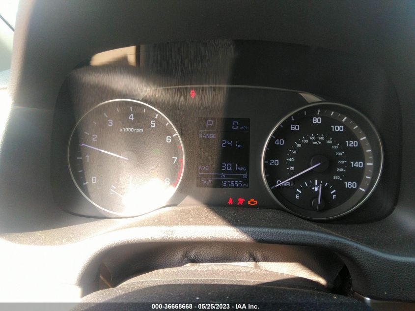 2017 HYUNDAI ELANTRA SE - KMHD74LF1HU116537