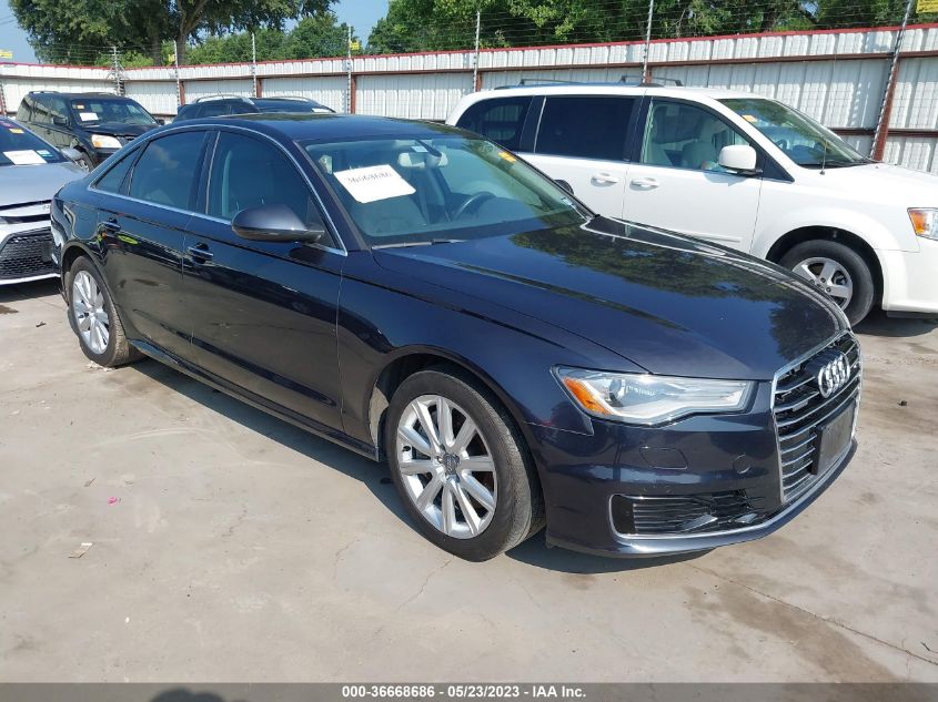 2016 AUDI A6 2.0T PREMIUM PLUS - WAUGFAFCXGN104459