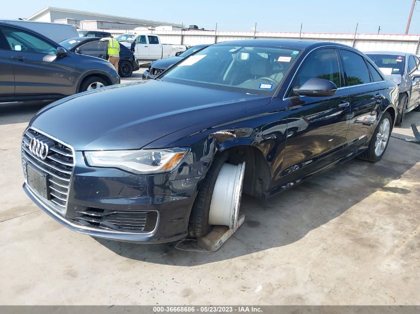 2016 AUDI A6 2.0T PREMIUM PLUS - WAUGFAFCXGN104459