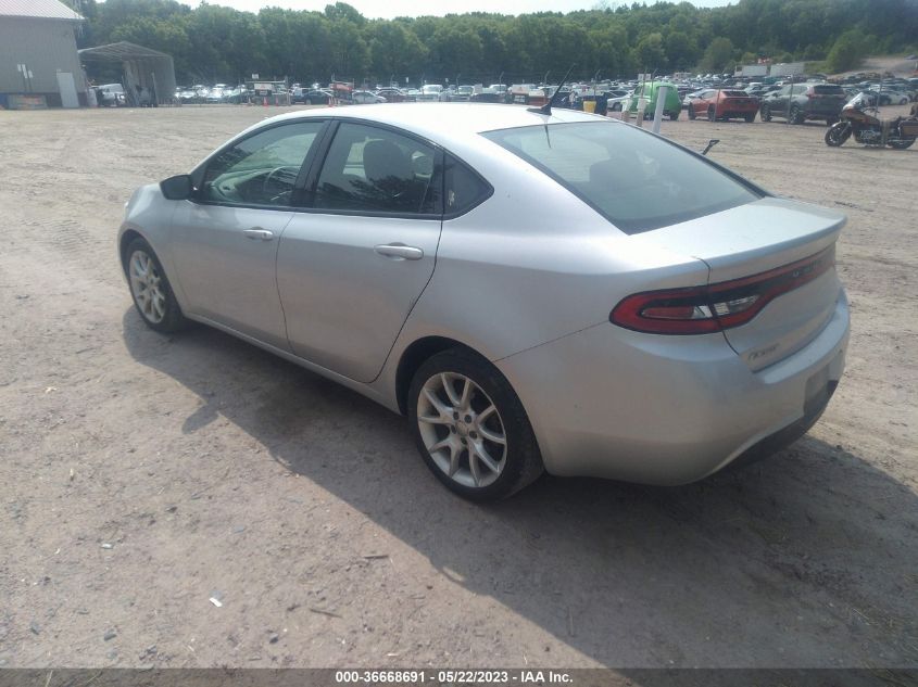 2013 DODGE DART SXT - 1C3CDFBA9DD334055