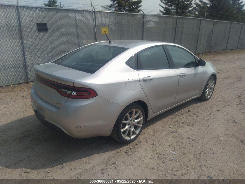 2013 DODGE DART SXT - 1C3CDFBA9DD334055