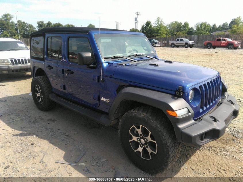 2020 JEEP WRANGLER UNLIMITED SPORT S - 1C4HJXDG6LW286938