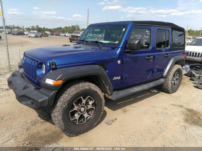 2020 JEEP WRANGLER UNLIMITED SPORT S - 1C4HJXDG6LW286938