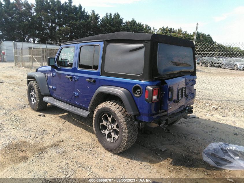 2020 JEEP WRANGLER UNLIMITED SPORT S - 1C4HJXDG6LW286938