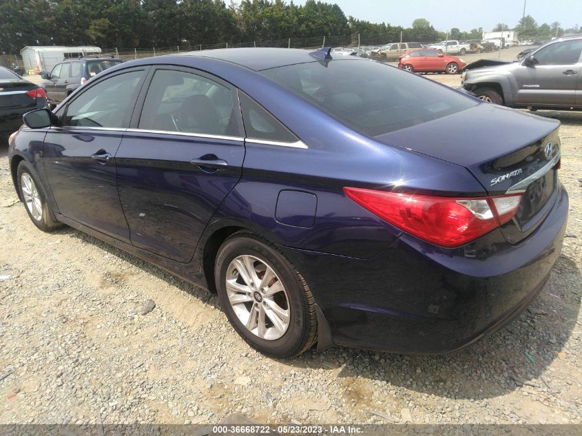 2013 HYUNDAI SONATA GLS PZEV - 5NPEB4AC4DH646148