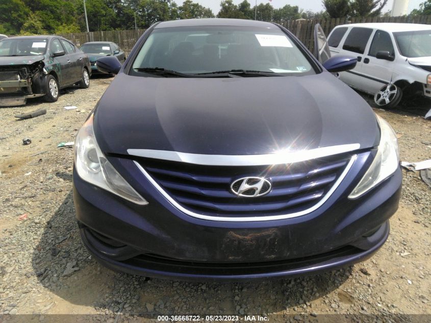 2013 HYUNDAI SONATA GLS PZEV - 5NPEB4AC4DH646148