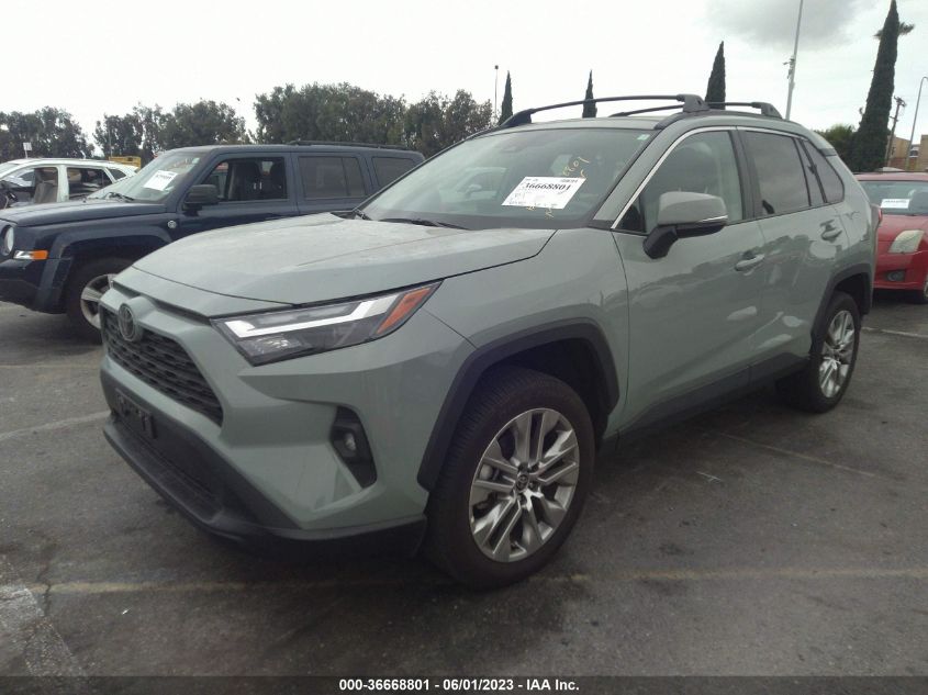 2022 TOYOTA RAV4 XLE PREMIUM - 2T3A1RFV4NW306680