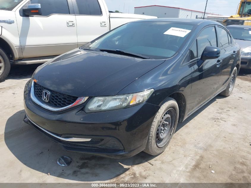 2013 HONDA CIVIC SDN LX - 19XFB2F51DE212339