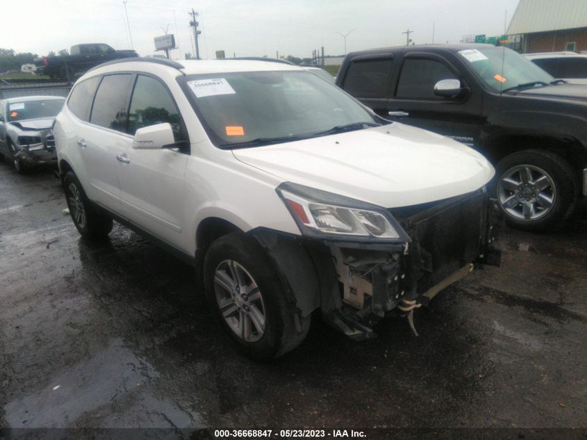 2015 CHEVROLET TRAVERSE LT - 1GNKRGKD6FJ118782