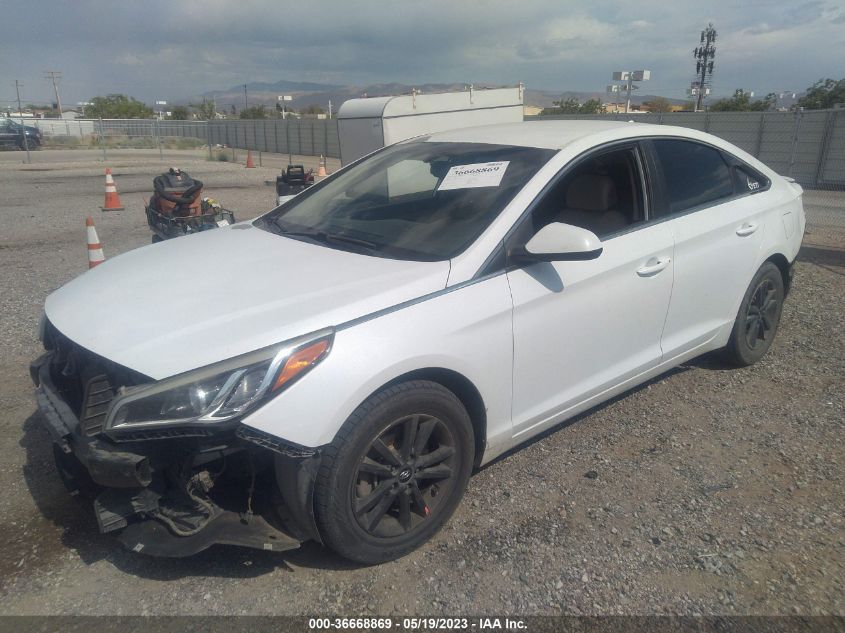 2015 HYUNDAI SONATA 2.4L SE - 5NPE24AF6FH184673