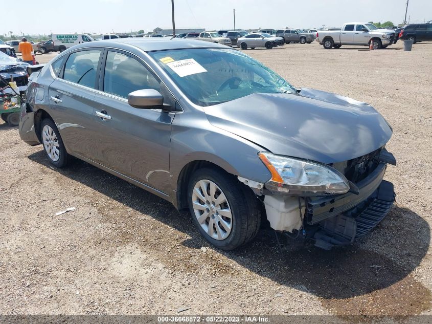 2015 NISSAN SENTRA S - 3N1AB7AP7FY323143