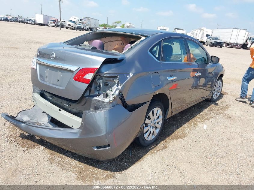 2015 NISSAN SENTRA S - 3N1AB7AP7FY323143