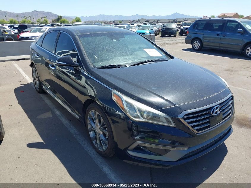 2015 HYUNDAI SONATA 2.0T LIMITED - 5NPE34AB1FH254056