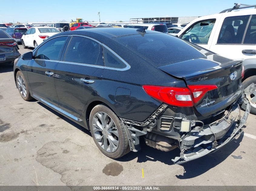 2015 HYUNDAI SONATA 2.0T LIMITED - 5NPE34AB1FH254056